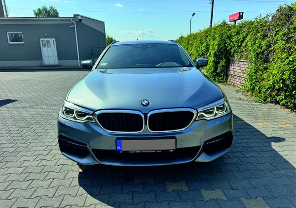 BMW Seria 5 cena 129000 przebieg: 113965, rok produkcji 2017 z Radomsko małe 92